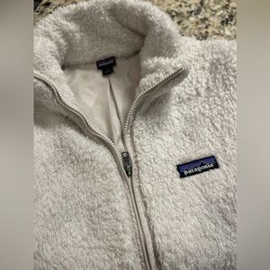 Patagonia full zip fuzzy jacket